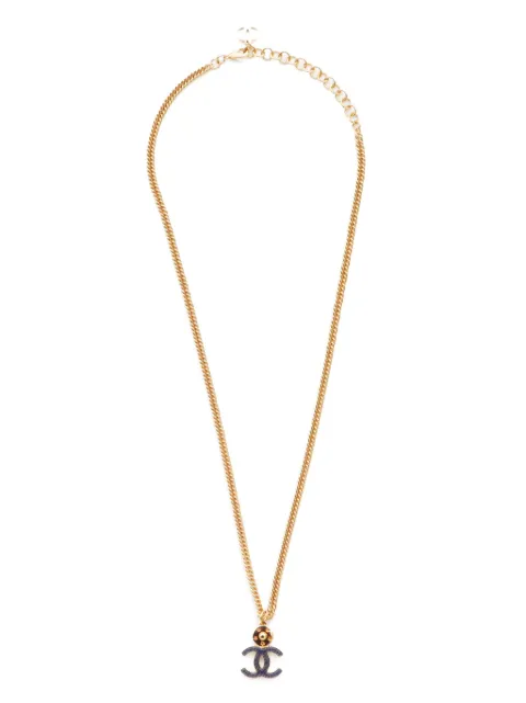 CHANEL Pre-Owned 2024 CC Mark necklace