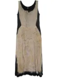 IA LONDON graphic-print dress - Black