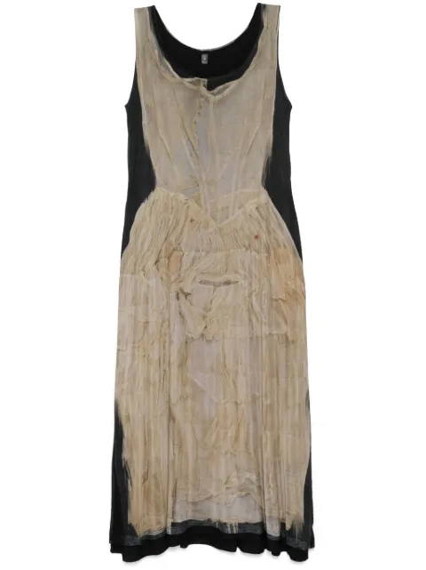 IA LONDON vestido con estampado gráfico