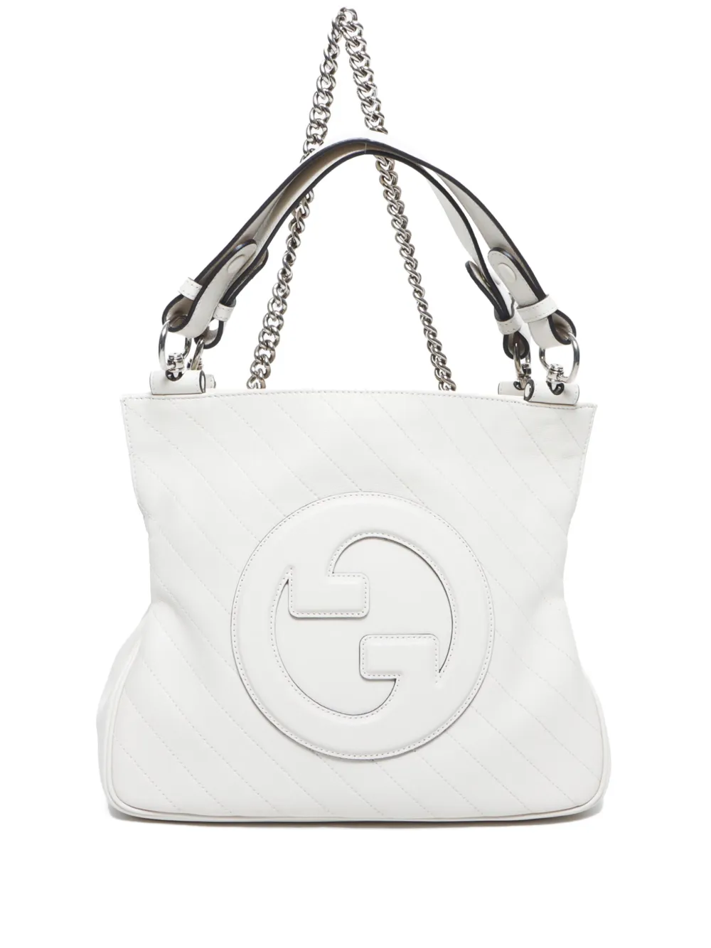 Gucci Pre-Owned 2020s ブロンディ ハンドバッグ S - ホワイト Gucci Pre-Owned 2020s ブロンディ ハンドバッグ S - ホワイト