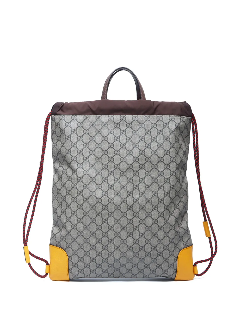 Gucci Pre-Owned 2010s GG Supreme rugzak - Bruin