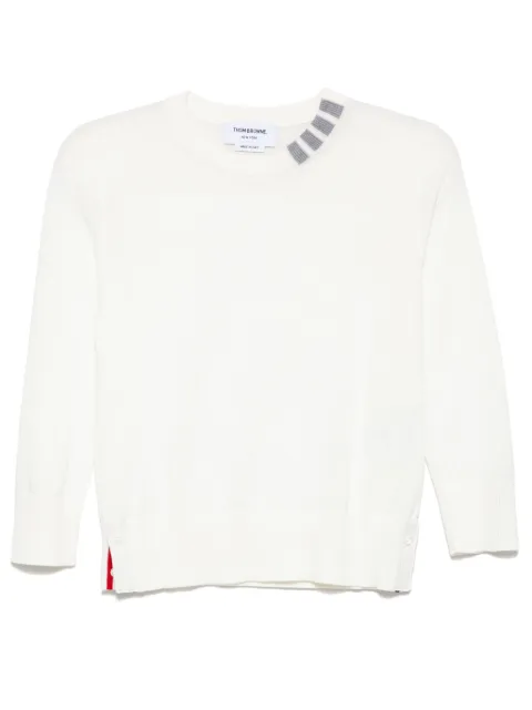 Thom Browne 4-Bar stripe intarsia jumper