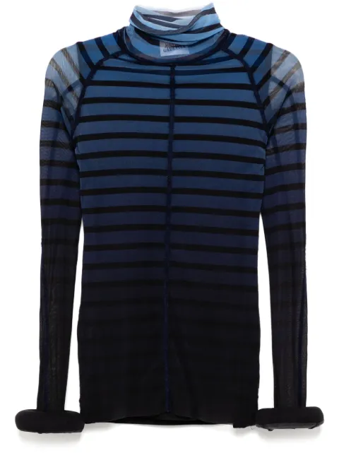 Jean Paul Gaultier 3D striped top