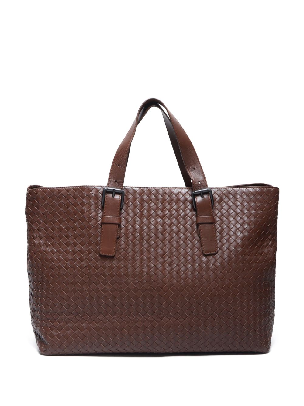 Bottega Veneta Pre-Owned 2000s Intrecciato tote bag - Brown