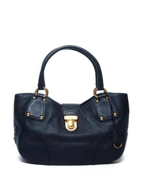 Prada Pre-Owned 2000s grained-leather tote bag
