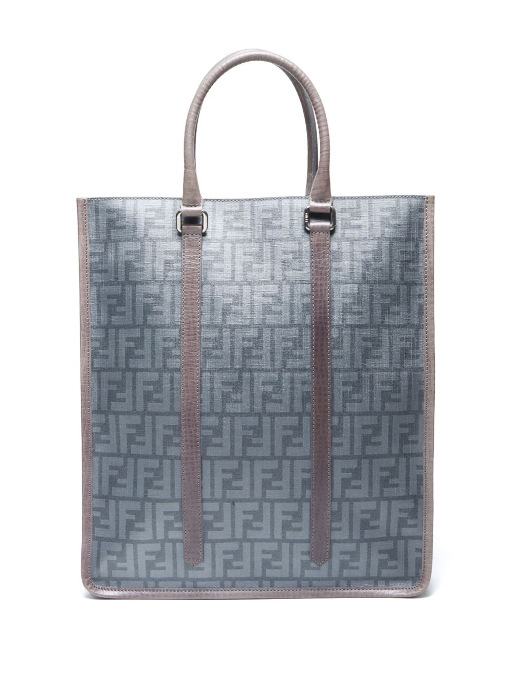 Fendi Pre-Owned 2000s shopper met Zucca-print - Grijs