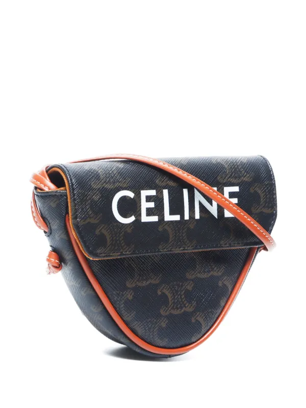 Celine triangle shoulder bag discount