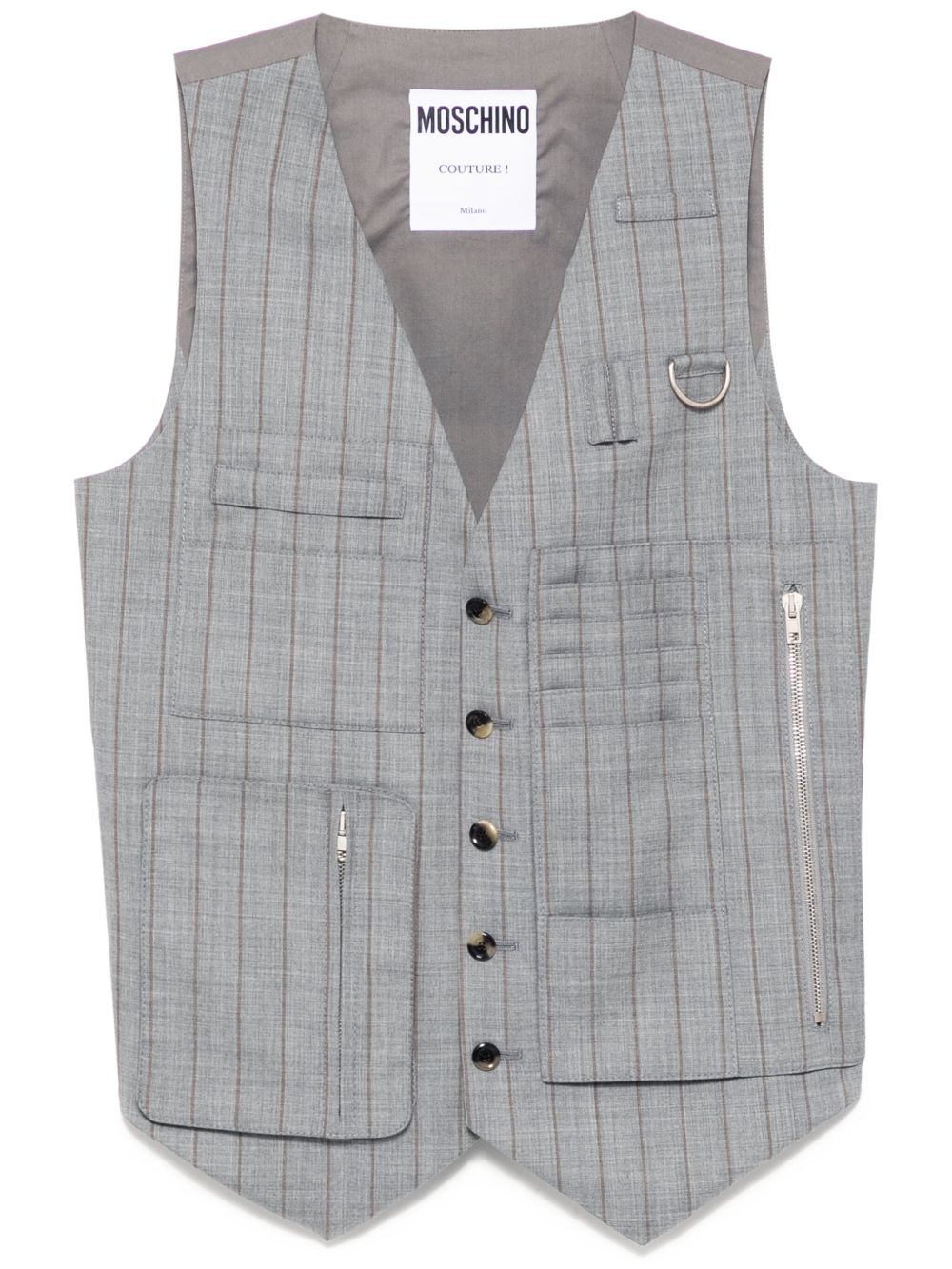 checked waistcoat