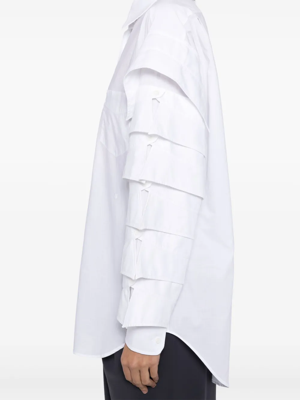 Moschino Blouse met lange mouwen Wit