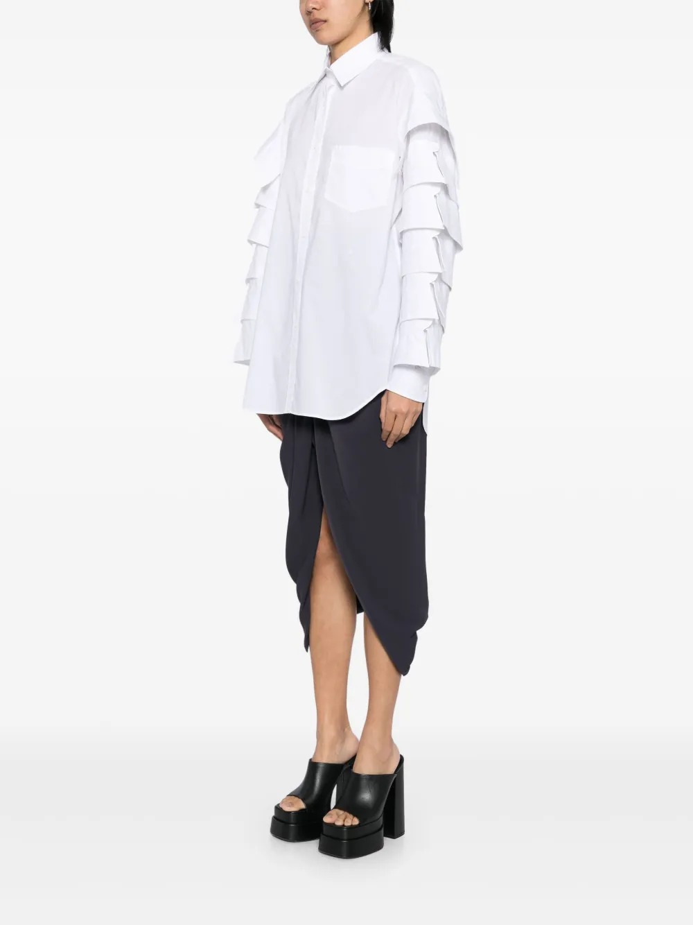 Moschino Blouse met lange mouwen Wit