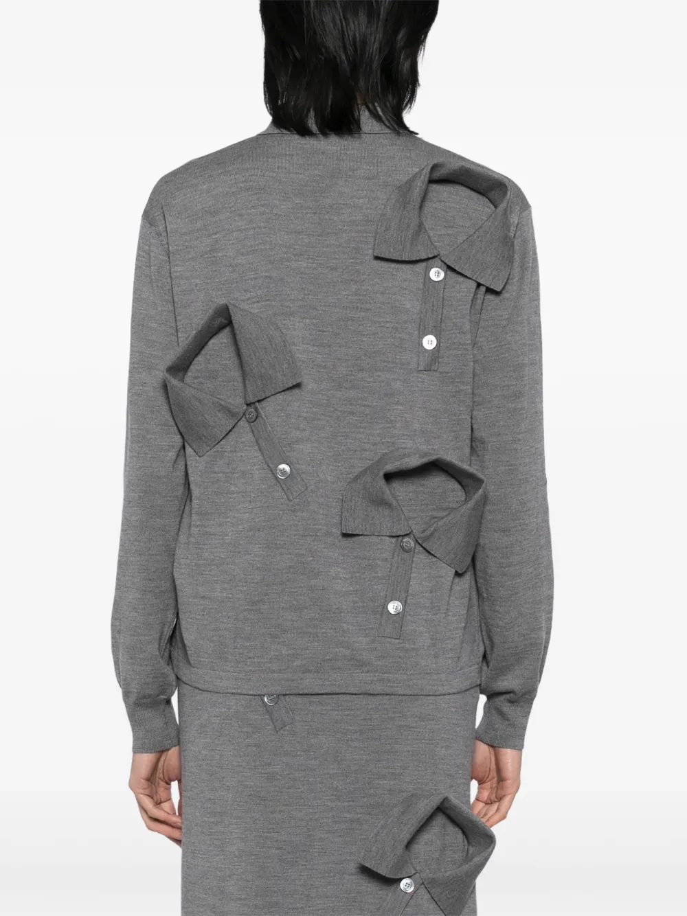 Moschino Gelaagde trui Grijs