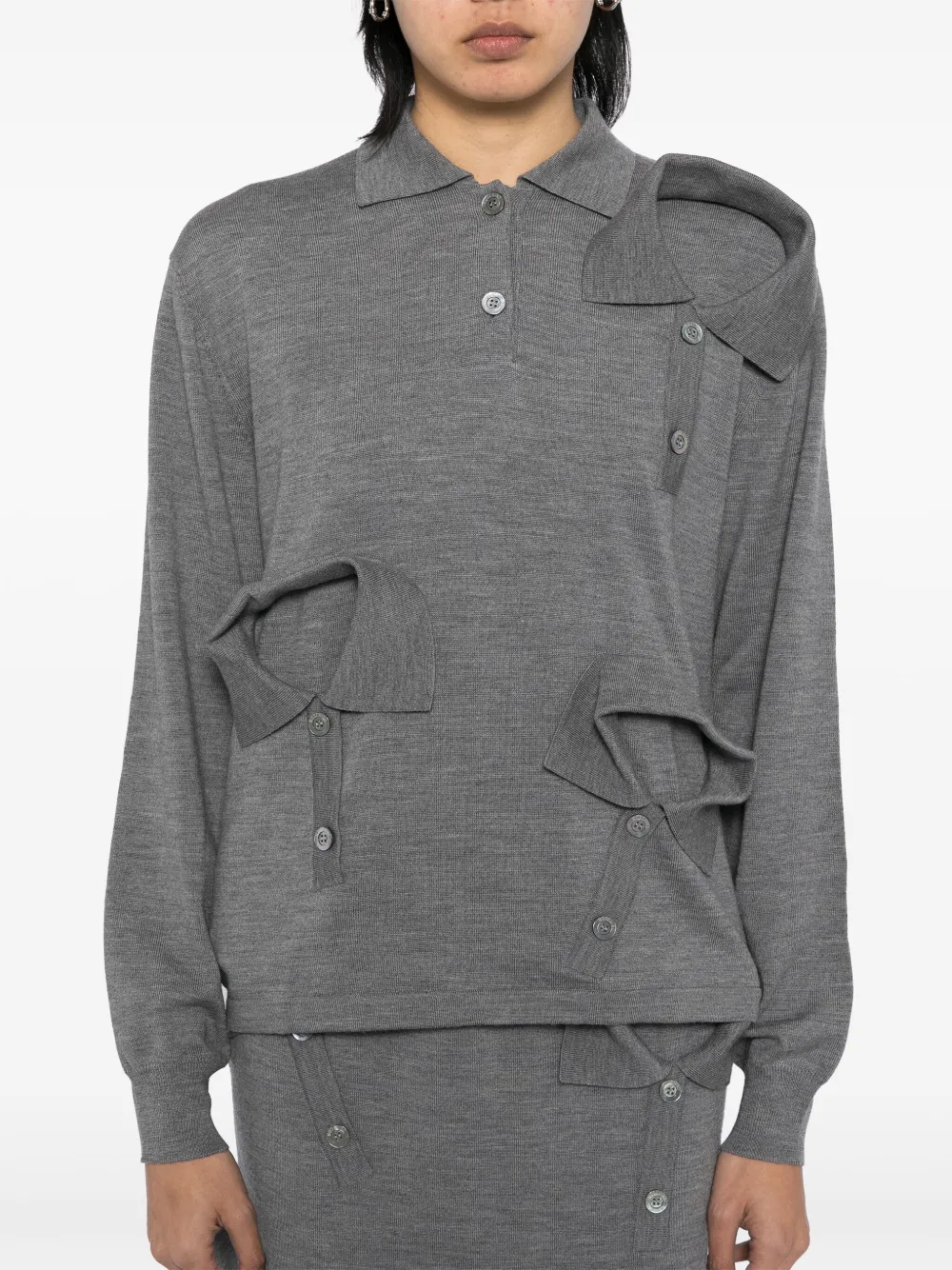 Moschino Gelaagde trui Grijs
