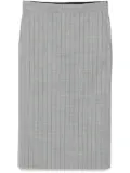 Moschino checked skirt - Grey