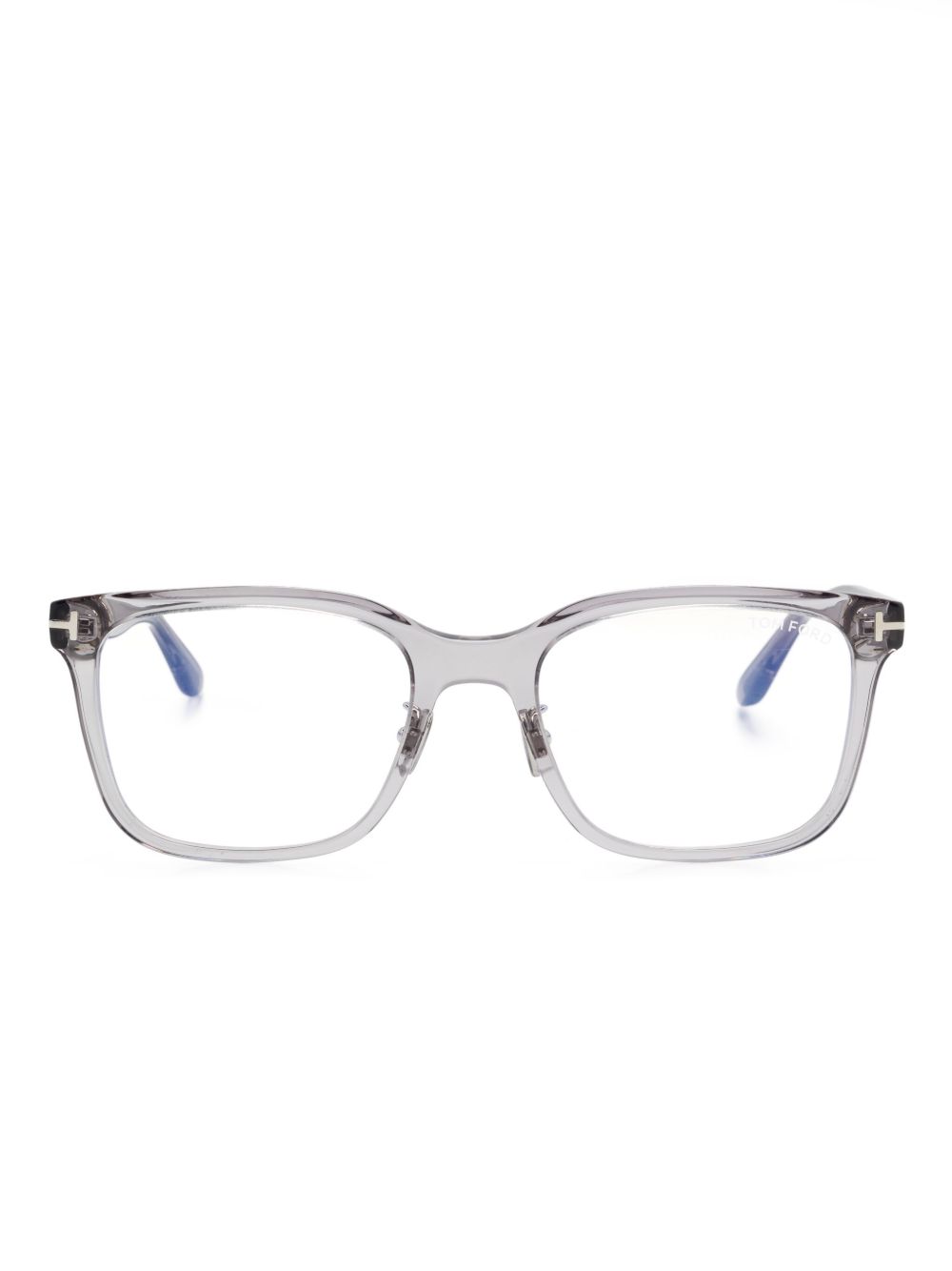 TOM FORD Eyewear Bril met vierkant montuur Grijs