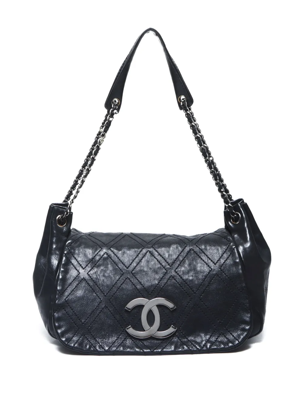CHANEL Pre-Owned sac porté épaule à matelassage losanges (2005-2006) | noir | Image 1