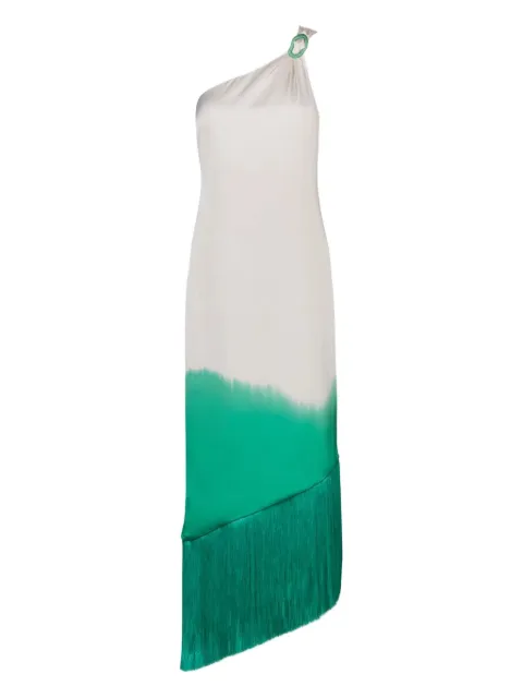 Baobab Amelia fringed asymmetric dress