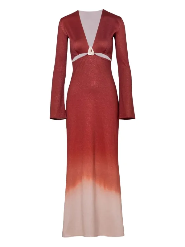 open lace back dress Baobab Athena Dress in Strawberry – TrenLend main image 0