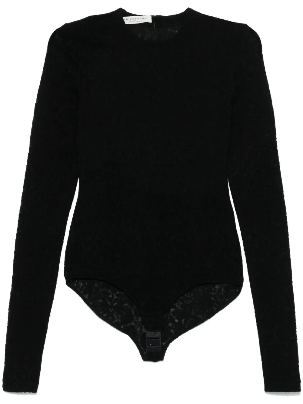 Philosophy Di Lorenzo Serafini lace bodysuit – Black