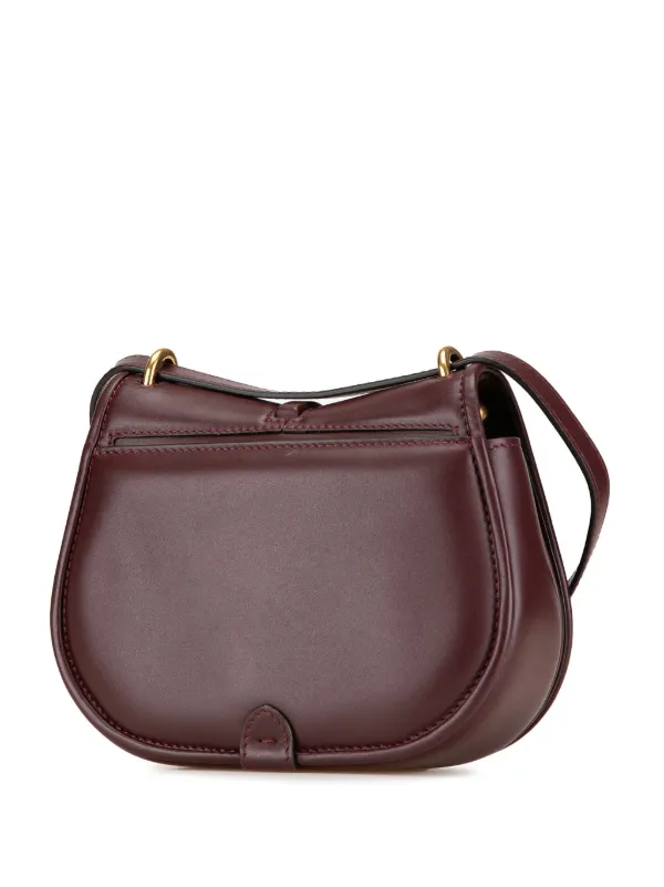 ★FENDI★カーモン ミニ レザー バッグ Fendi Pre-Owned 2010-2024 ミニ レザー カモン ショルダー