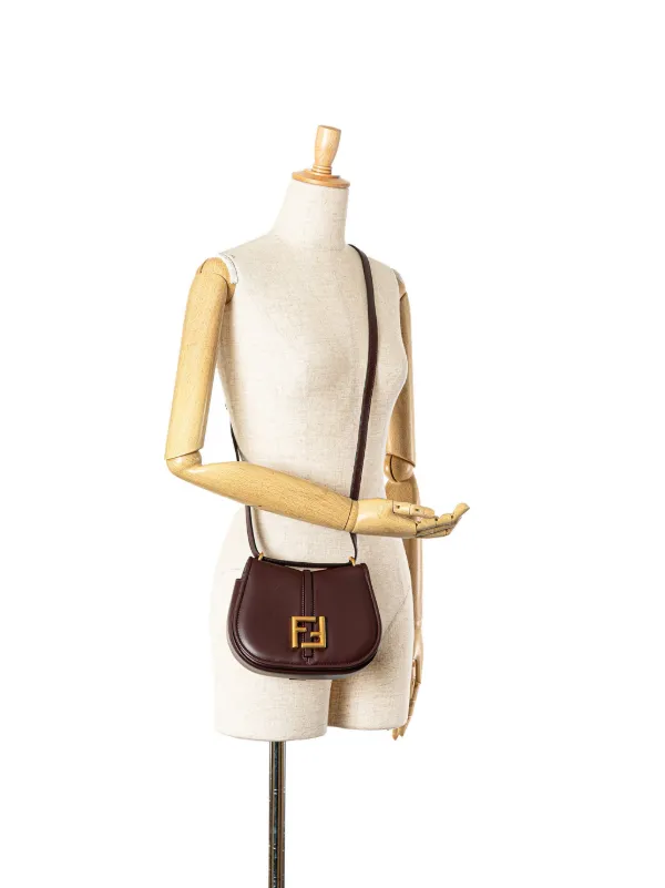 Fendi Pre-Owned 2010-2024 Mini Leather C'mon Crossbody Bag
