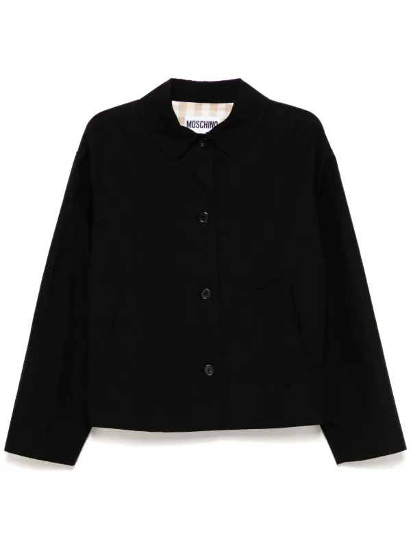 Moschino シングルジャケット | ブラック | FARFETCH JP