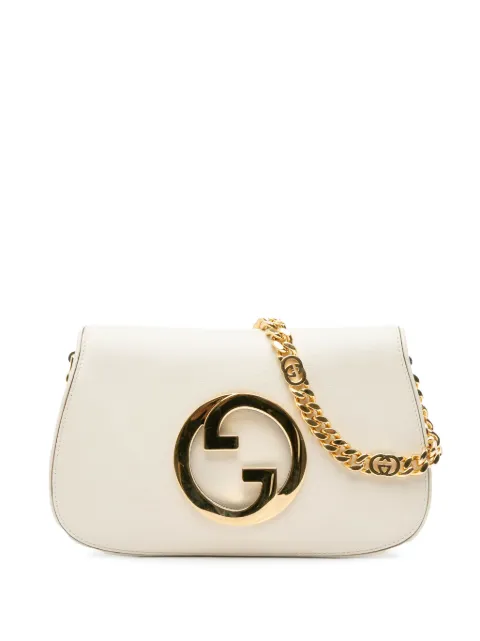 Gucci Pre-Owned 2016-2023 Calfskin Blondie Chain satchel