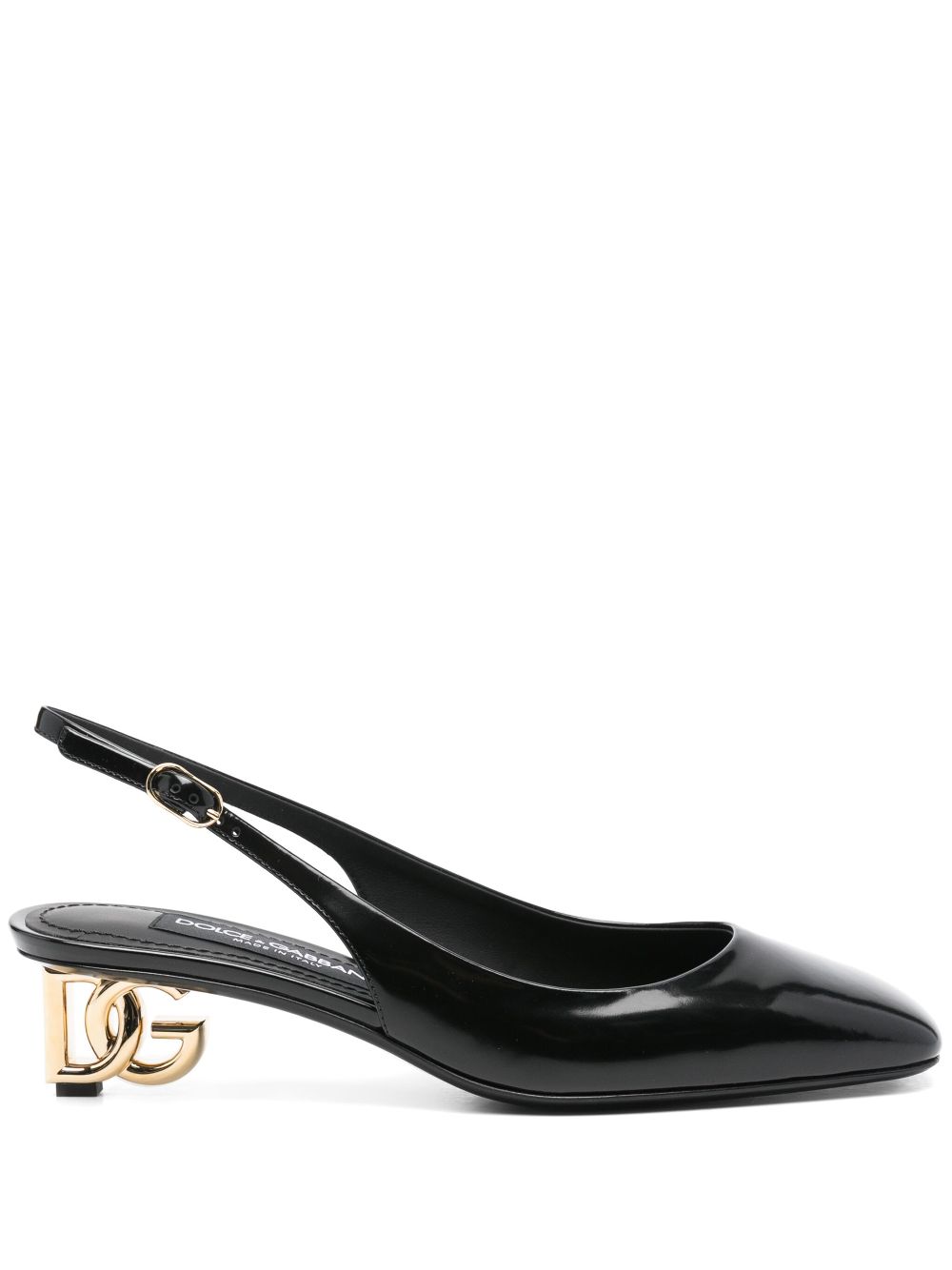 Dolce & Gabbana 40mm logo-heel pumps - Black