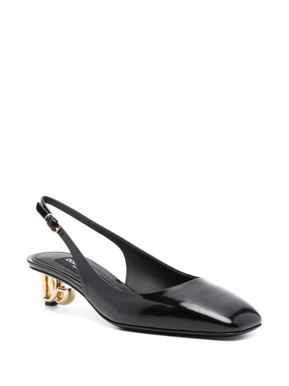 Dolce & Gabbana 40mm logo-heel pumps - Black