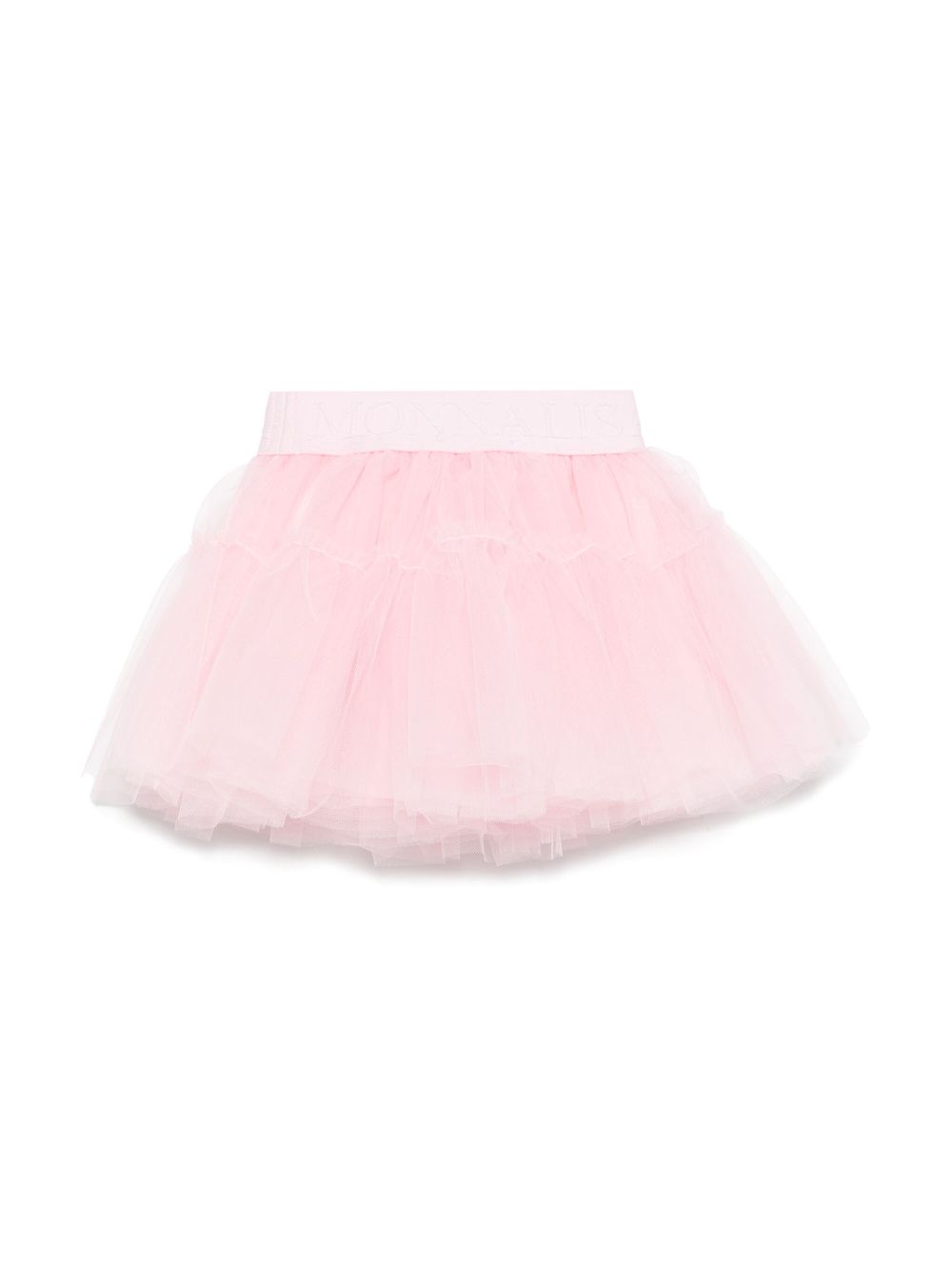 Monnalisa logo-waistband tutu - Pink