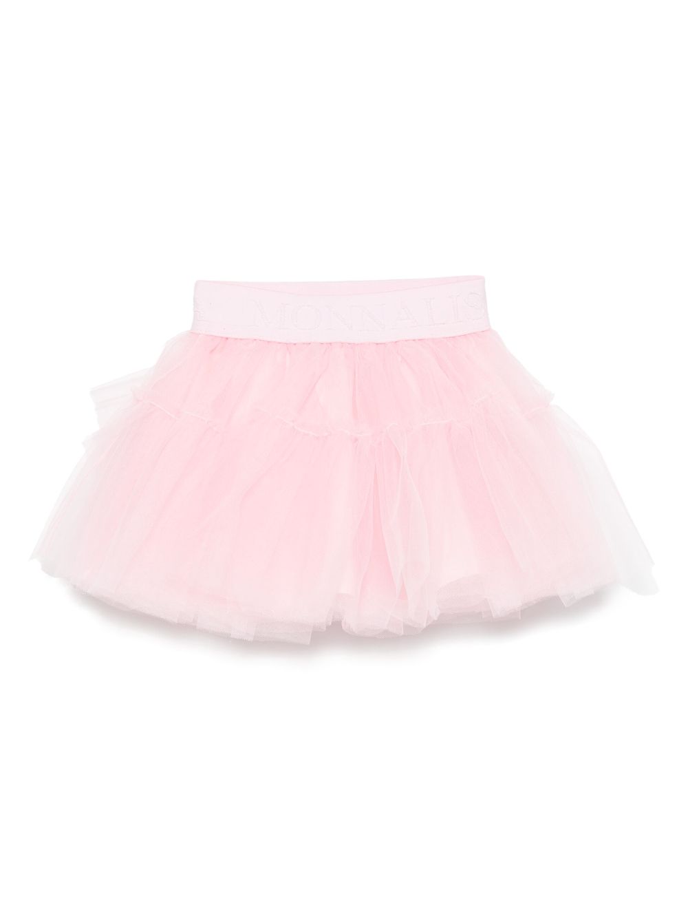 Monnalisa logo-waistband tutu - Pink