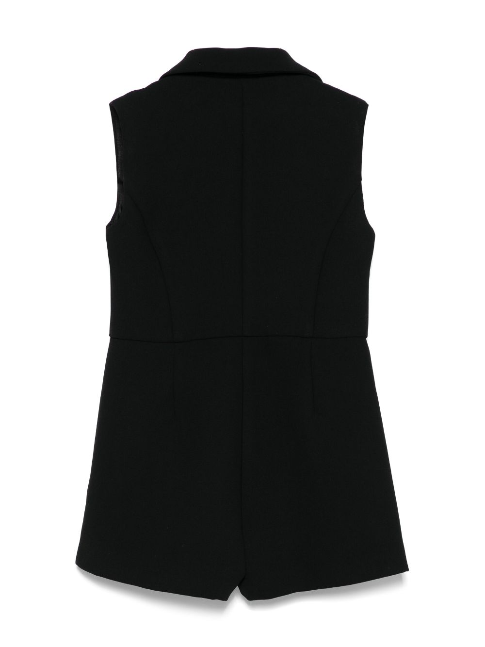 Monnalisa peak-lapels romper - Black