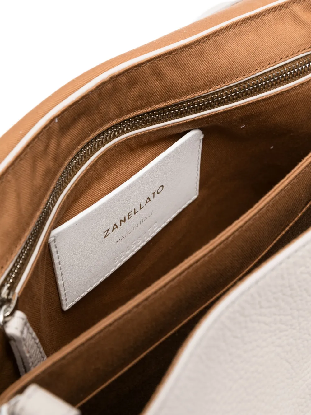 Zanellato Small Daily Postina Tote Bag In Neutral