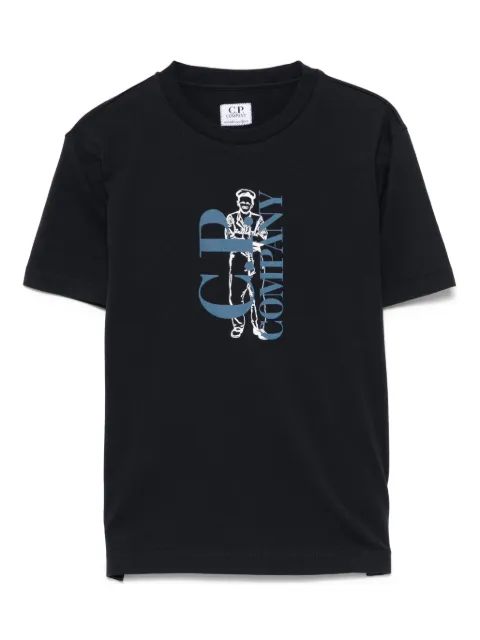 C.P. Company Kids logo-print T-shirt      