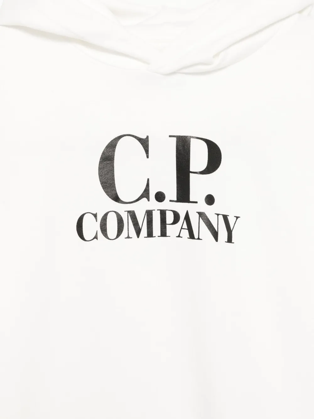 C.P. Company Kids Hoodie met lensdetail Wit