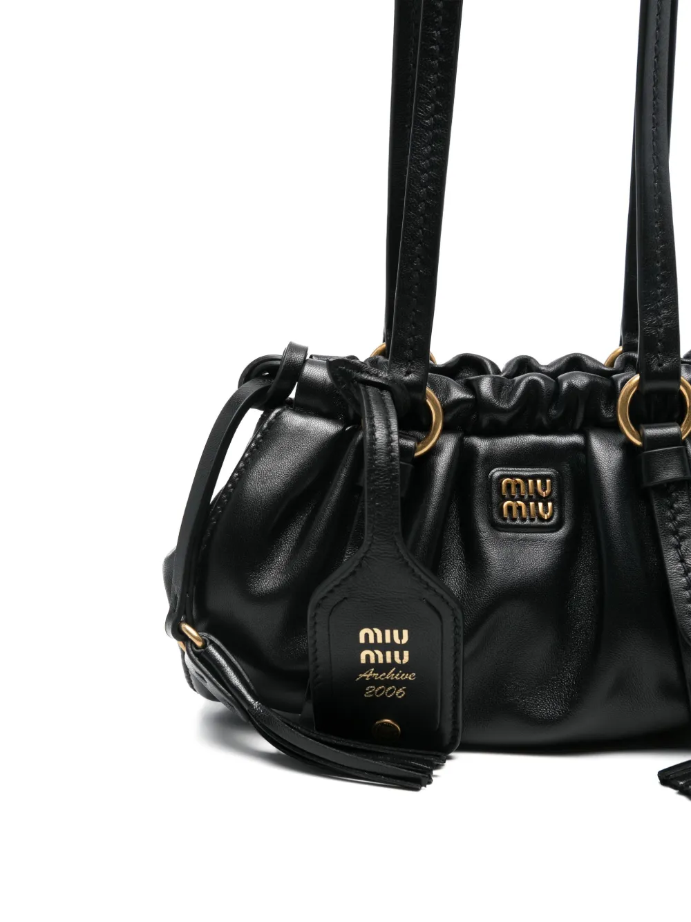 Miu Joie kleine schoudertas Zwart