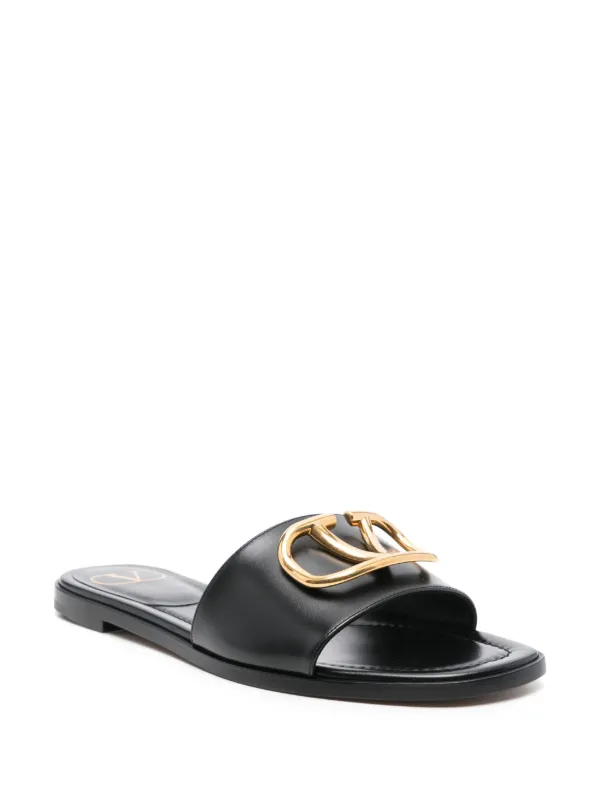 ■VALENTINO■ V Logo Signature PVC Slide Black 6W2S0IG8ZFV0N 0400022665614_BLACK?wid=600&