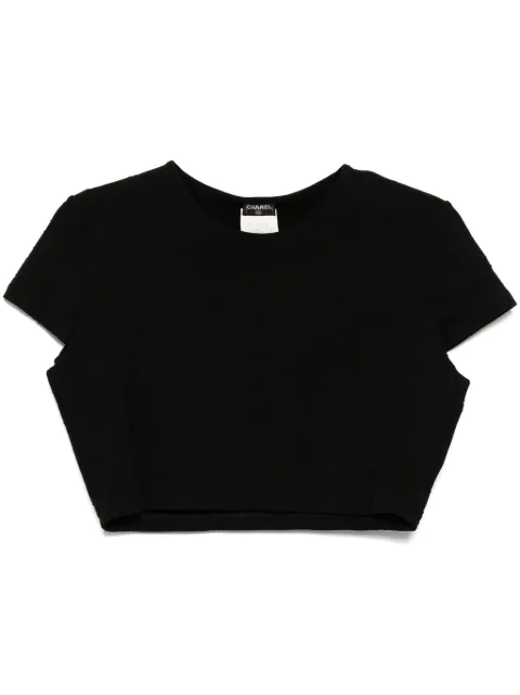 CHANEL Pre-Owned 1997 cc mark short sleeves T-shirt