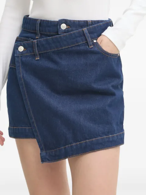 Chiara Ferragni star-embossed mini skirt