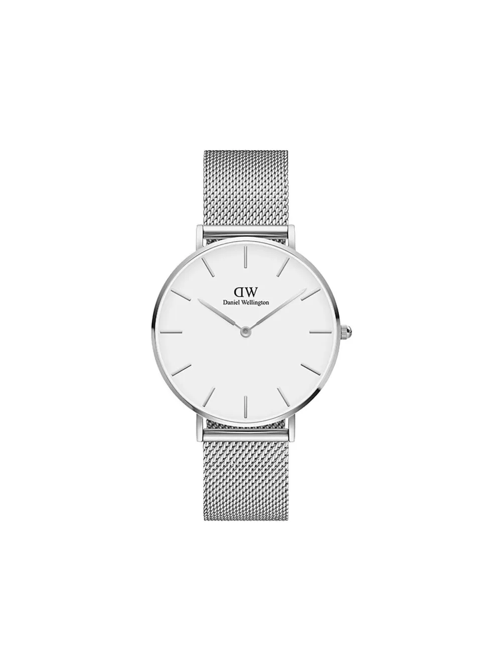 Daniel Wellington Petite Sterling 36mm 腕時計 - ホワイト Daniel Wellington Petite Sterling 36mm 腕時計 - ホワイト