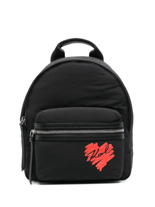 Sac à dos à logo imprimé - Karl Lagerfeld - Modalova