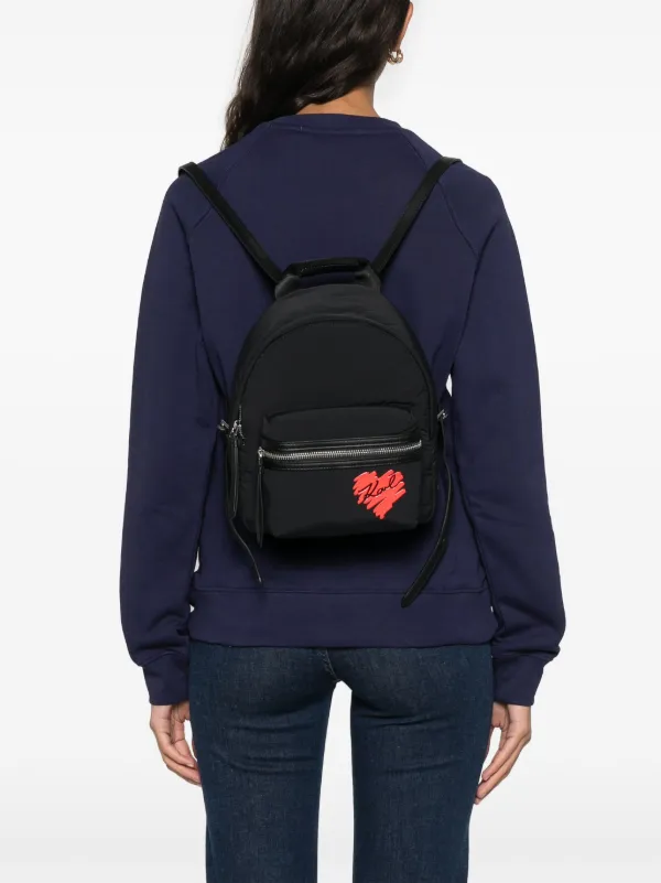 バックパック・リュック KARL LAGERFELD Women Backpacks A1W30132999 Black Karl Lagerfeld A1W30126 Woman Black Bags.. - Zuklat