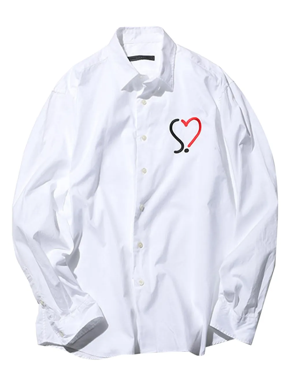 Sophnet. Heart 衬衫 | 白色 | Image 1