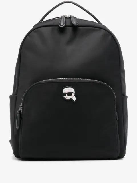 Karl Lagerfeld logo-print backpack