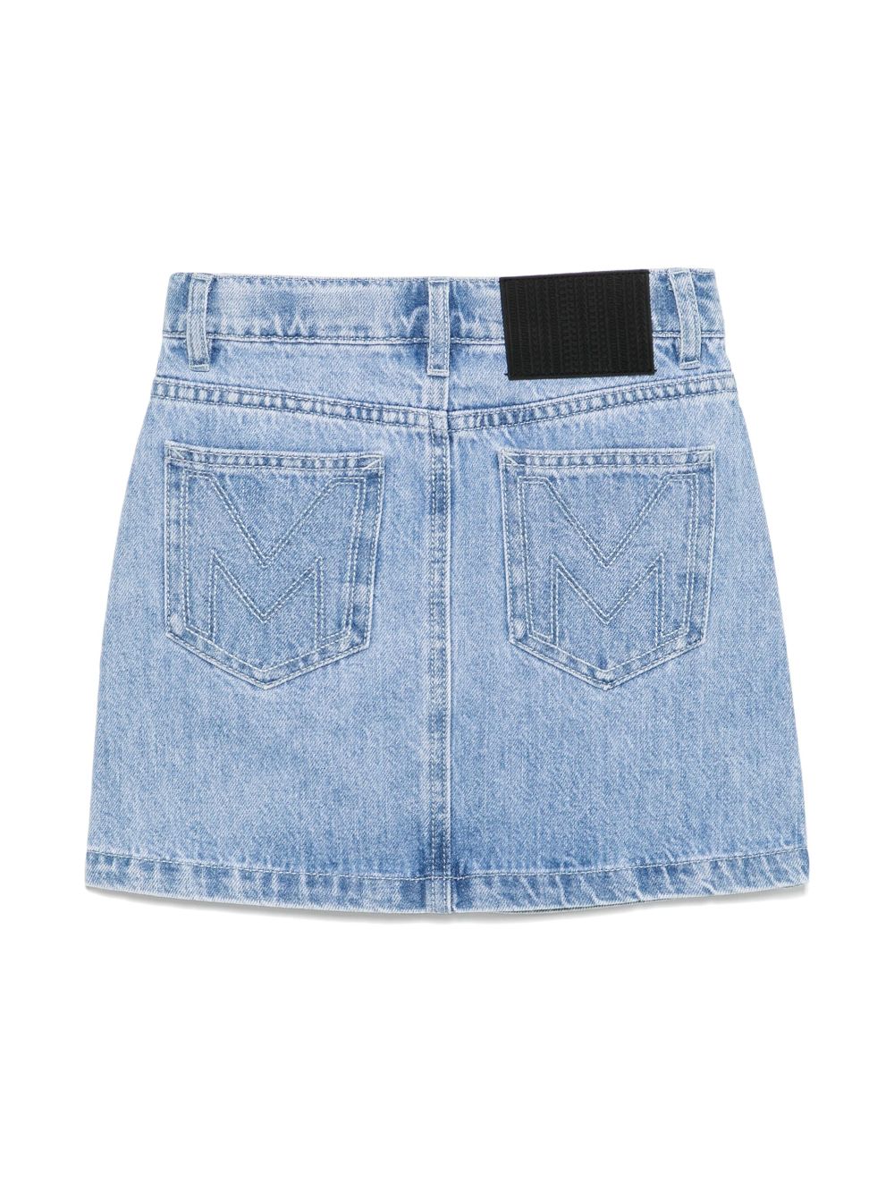 Marc Jacobs Kids rhinestone-embellished denim skirt - Blue