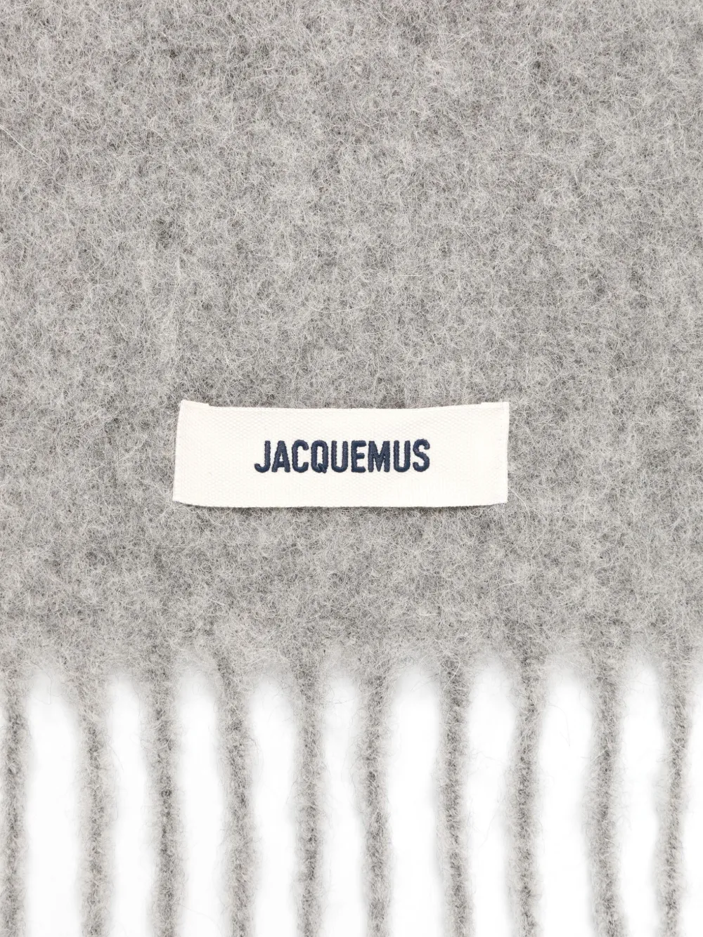 Jacquemus L'echarpe sjaal - Grijs