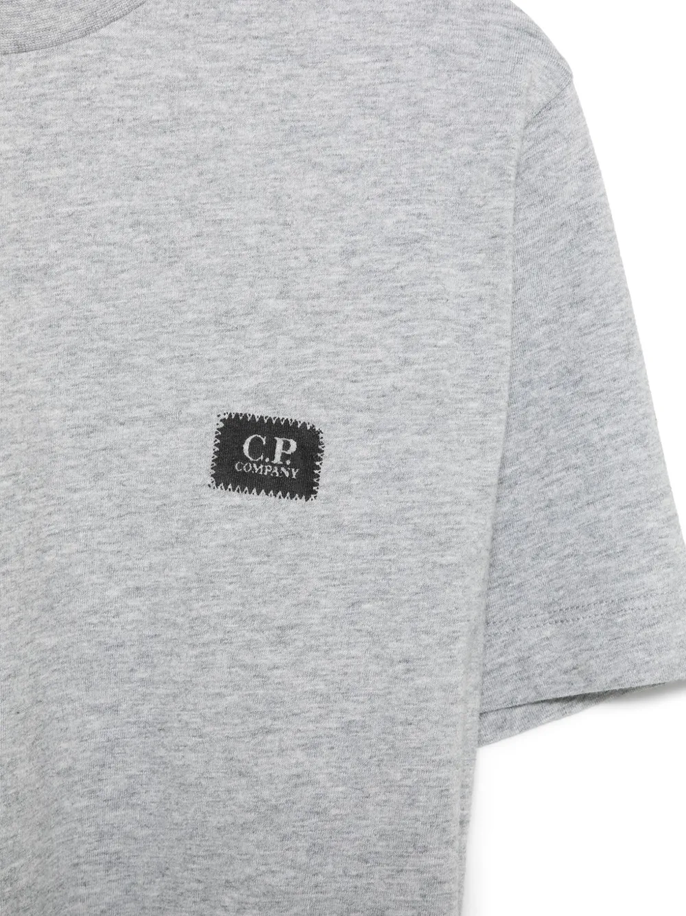 C.P. Company Kids T-shirt met logoprint Grijs