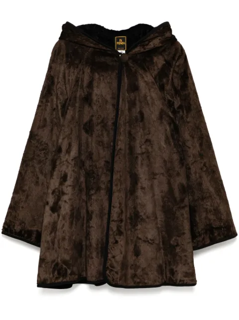 Fendi Pre-Owned 1990 hooded coat