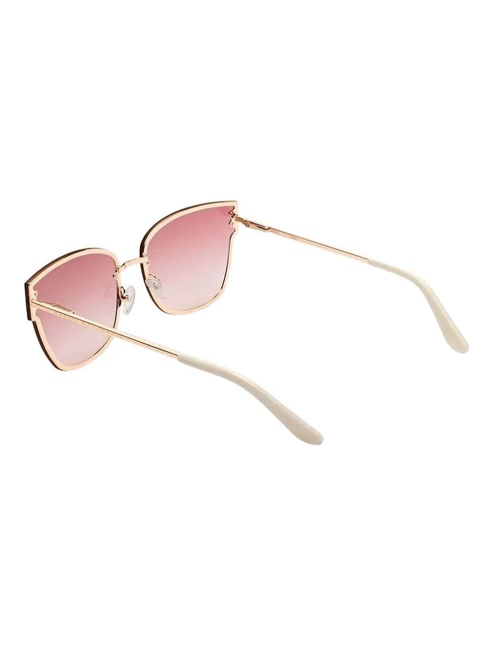 Daniel Wellington The Grande gold-tone cat-eye sunglasses - Roze