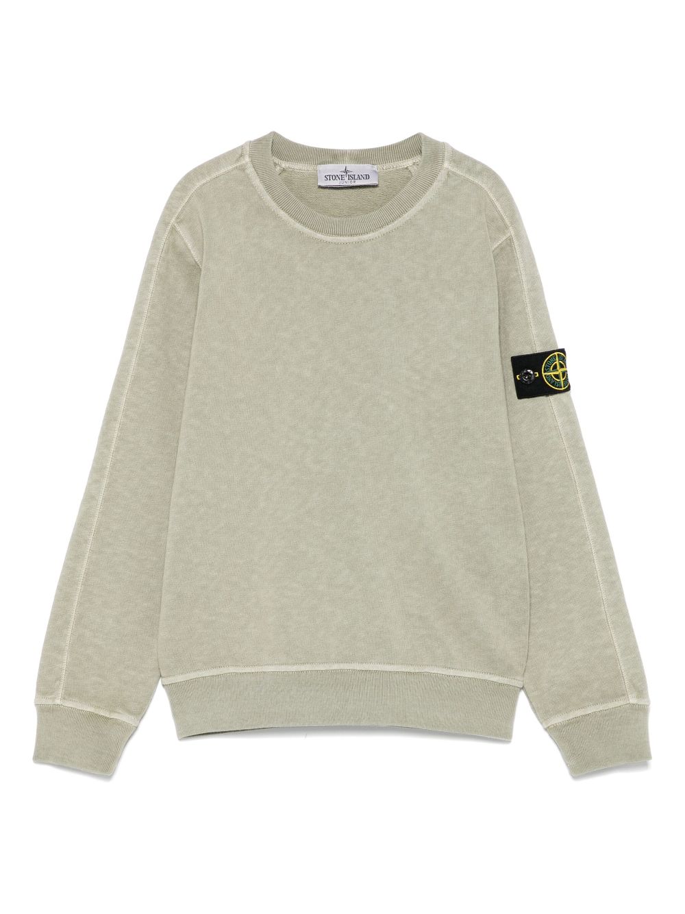 Stone Island Junior Compass-badge sweatshirt - Green