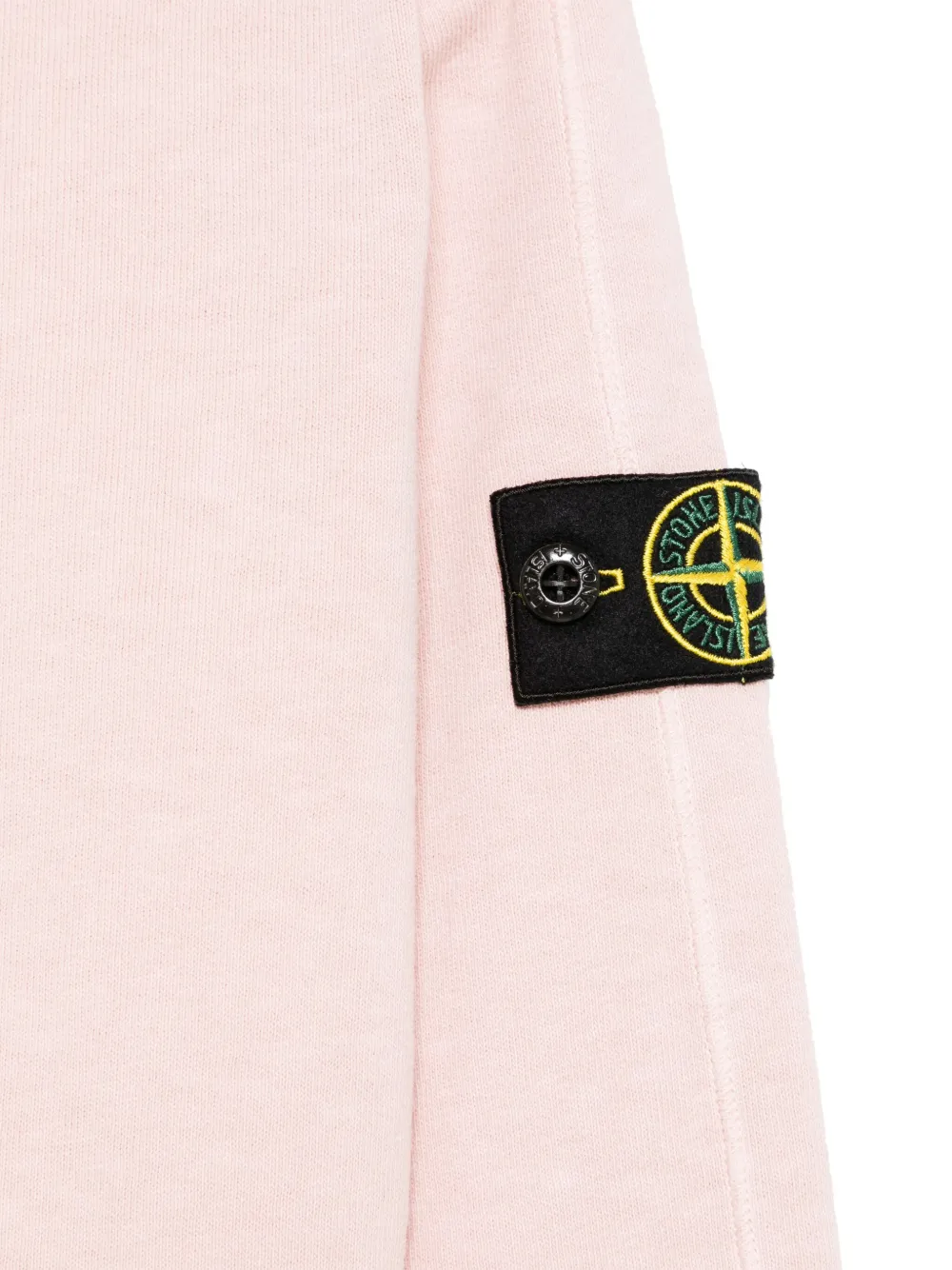 Stone Island Junior Sweater met Compass-logopatch Roze